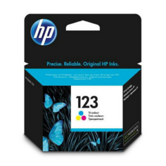 HP 123 Tri-color Ink Cartridge