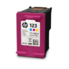 HP 123 Tri-color Ink Cartridge