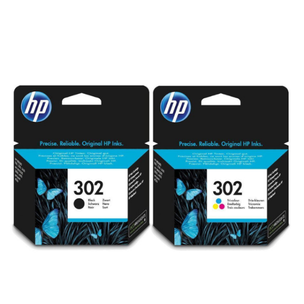 HP 302 Ink (F6U66AE) Original Black Cartridge