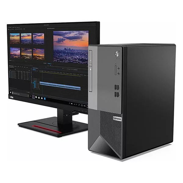 Lenovo V50t (11HD0022IH) Desktop ( Intel Core i3/ 10th Gen/ 4GB RAM/ 1TB HDD/ DOS/ 18.5 Inch Monitor)