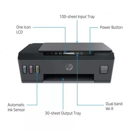 HP Smart Tank 515 Wireless All-in-One Print/Scan/Copy Printer - Image 3