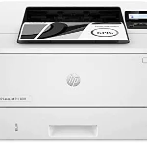 HP LaserJet Pro M404dn Monochrome Printer with built-in Ethernet & 2-sided printing, works with Alexa (W1A53A)