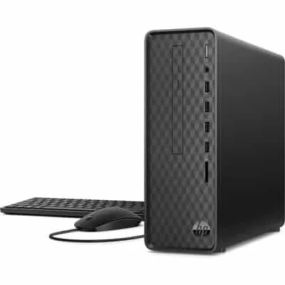 HP Slim Desktop - S01-pD0095nh Intel® Pentium® Gold G5400 4GB 1TB DVD-Writer WiFi Free DOS (9ME98EA)