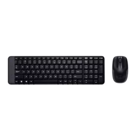 Logitech MK220 Wireless Keyboard and Mouse Combo - Black