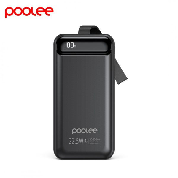 Poolee PD30 PRO, 30000mAh Power Bank