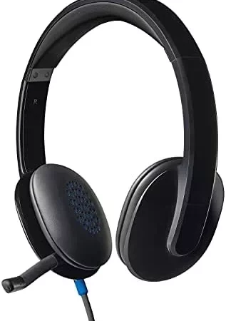 Logitech H540 USB Headset, Black [981-000480]