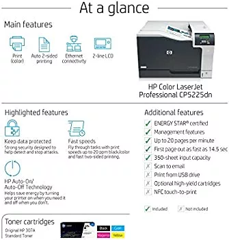 HP Color LaserJet Professional CP5225dn (CE712A) - Image 3