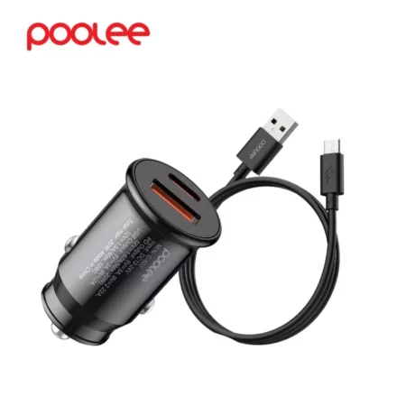 Poolee C607 PD 30W Car Charger