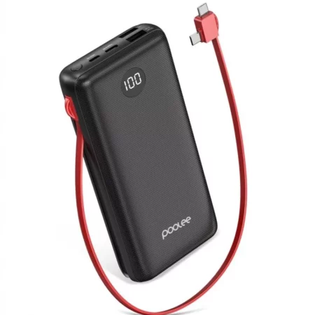 Poolee P20pro 20000mAh Super Sleek Digital Power Bank